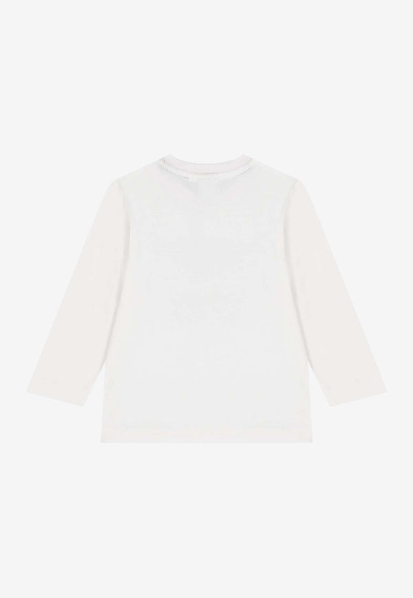 Hugo Boss Kids Baby Boys Long-Sleeved T-shirt White J52715/10P_WHITE