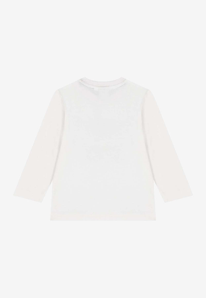 Hugo Boss Kids Baby Boys Long-Sleeved T-shirt White J52715/10P_WHITE