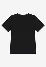Hugo Boss Kids Boys Logo Print T-shirt Black J52724/09B_BLACK