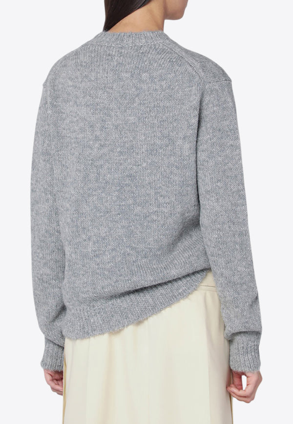Jil Sander Wool-Blend Sweater Gray J53GP0012J14523/R_JILSA-058