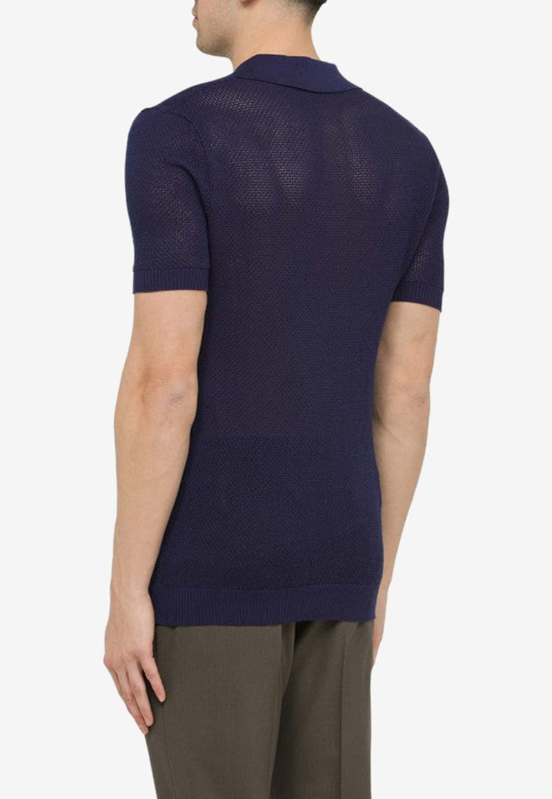 Tagliatore Knitted Polo T-shirt JAKEPWE24-01/O_TAGLT-BLU Blue