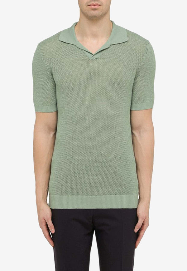Tagliatore Knitted Polo T-shirt JAKEPWE24-01/O_TAGLT-VERDE Green