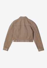Jacquemus Ovalo Cargo Jacket  Beige JAW00142AD00058/S_JACQM-150