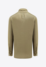 Tom Ford Long-Sleeved Silk Shirt JBL009-JMS003F23 FG795
