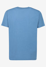 Tom Ford Short-Sleeved Solid T-shirt JCS004-JMT002S23 HB532 Blue