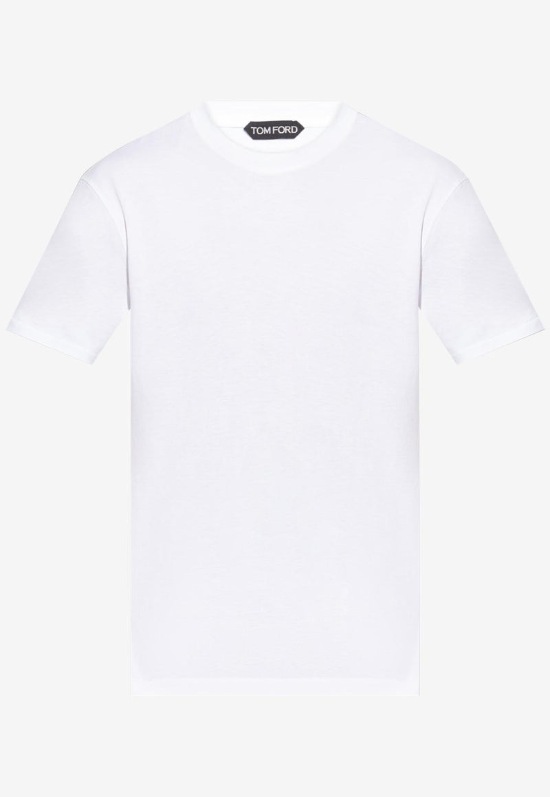 Tom Ford Basic Crewneck T-shirt White JCS004-JMT012 AW002