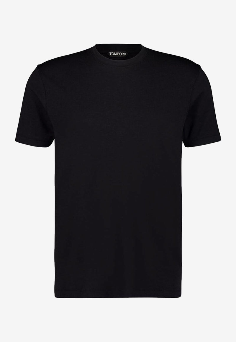 Tom Ford Basic Crewneck T-shirt Black JCS004-JMT012 LB999