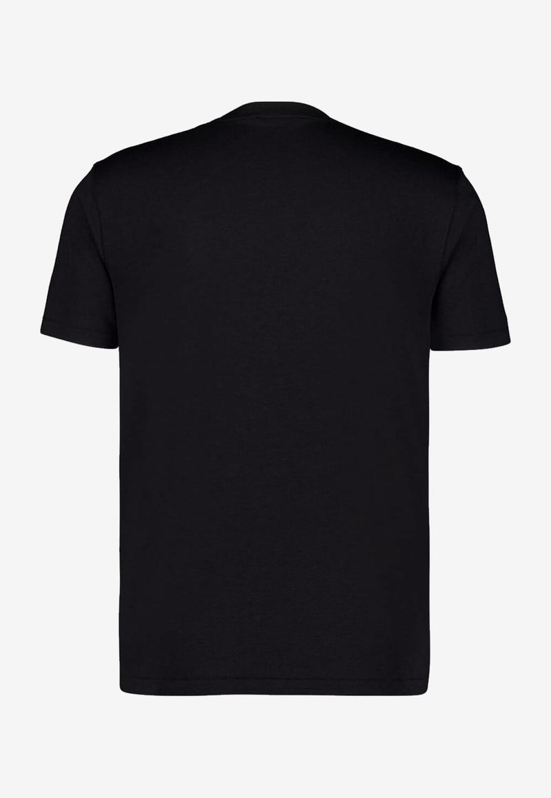 Tom Ford Basic Crewneck T-shirt Black JCS004-JMT012 LB999