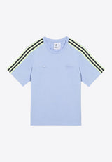 Adidas X Wales Bonner Signature Striped Crewneck T-shirt Light Blue JF2906CO/O_ADIST-BL