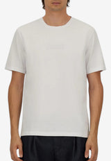 Herno Embroidered Logo T-shirt White JG000239U_WHITE