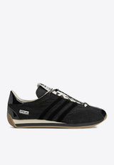 Adidas X Song For The Mute Country OG Nylon and Suede Sneakers Black JH9010LE/P_ADIST-CB