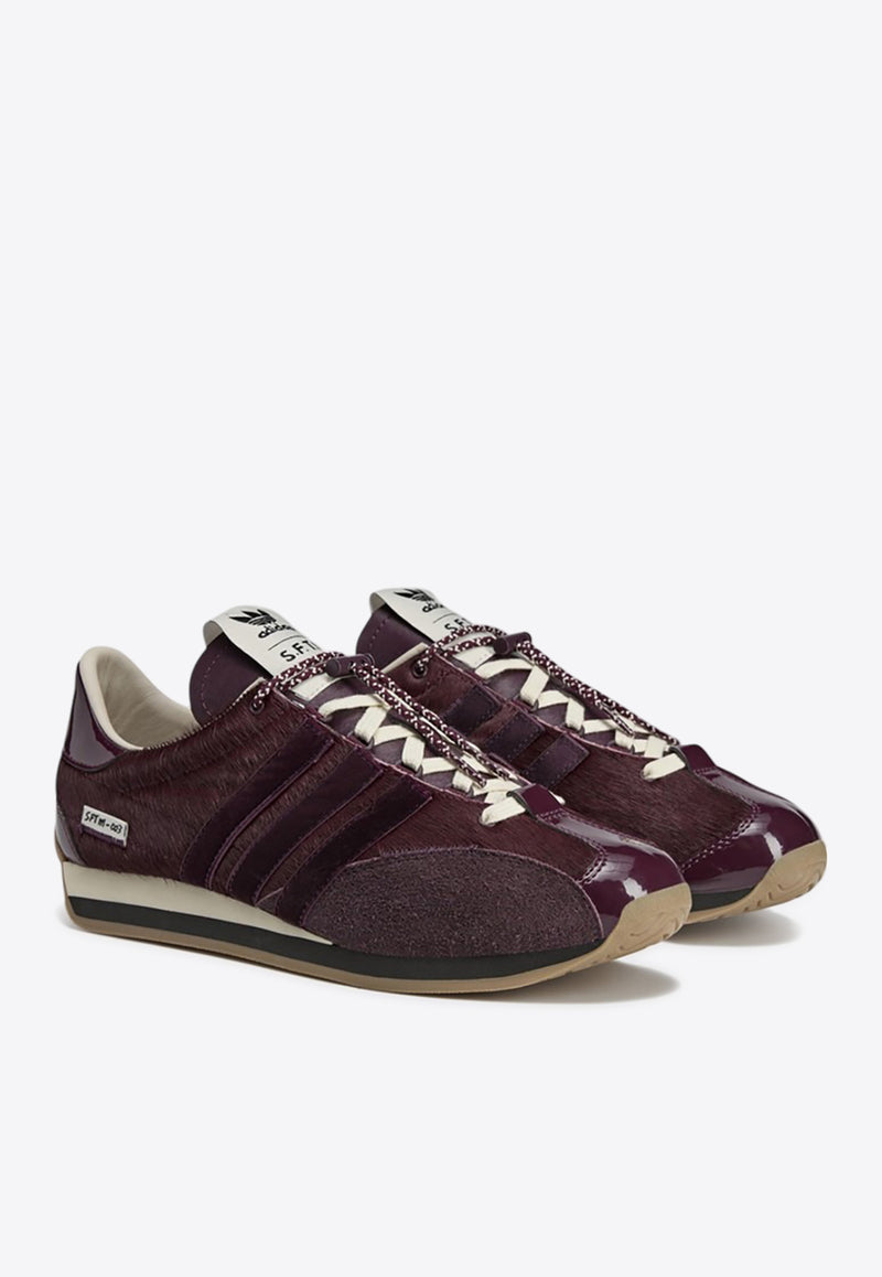 Adidas X Song For The Mute Country OG Suede Sneakers

 Burgundy JH9011DLE/P_ADIST-MC