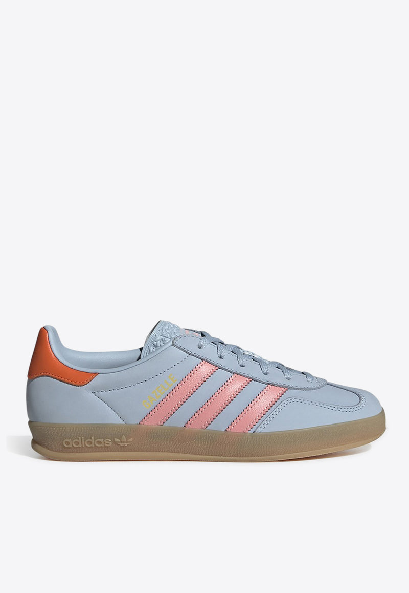 Adidas Originals Gazelle Indoor Low-Top Sneakers Light Blue JI2720LE/Q_ADIDS-WB
