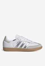 Adidas Originals Samba OG Leather Low-Top Sneakers White JI2725LE/Q_ADIDS-FW