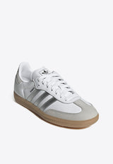 Adidas Originals Samba OG Leather Low-Top Sneakers White JI2725LE/Q_ADIDS-FW