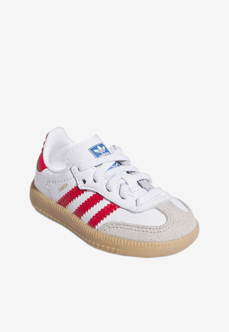 Adidas Kids Babies Samba OG Low-Top Sneakers White JI4467LE/P_ADIDS-WR