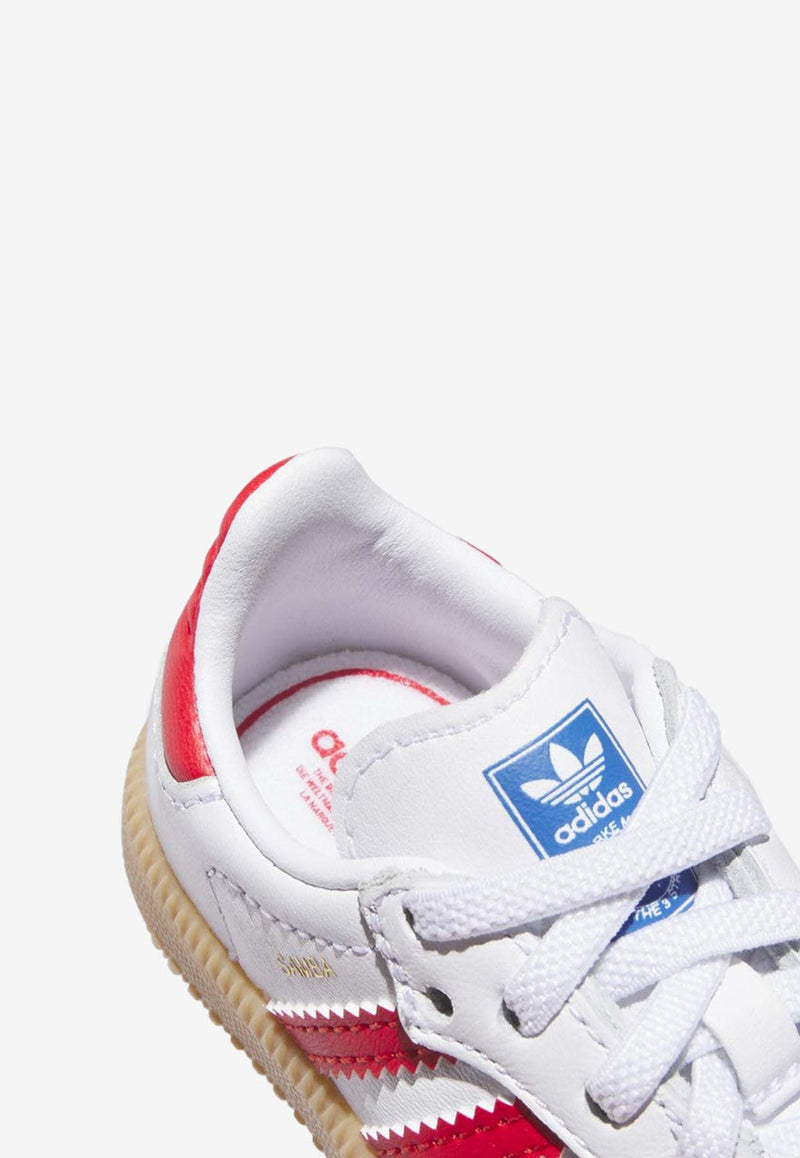 Adidas Kids Babies Samba OG Low-Top Sneakers White JI4467LE/P_ADIDS-WR