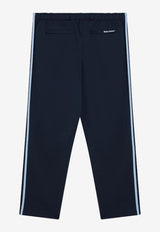 Adidas Originals X Wales Bonner Embroidered Logo Track Pants Blue JJ2941PL/P_ADIST-CN