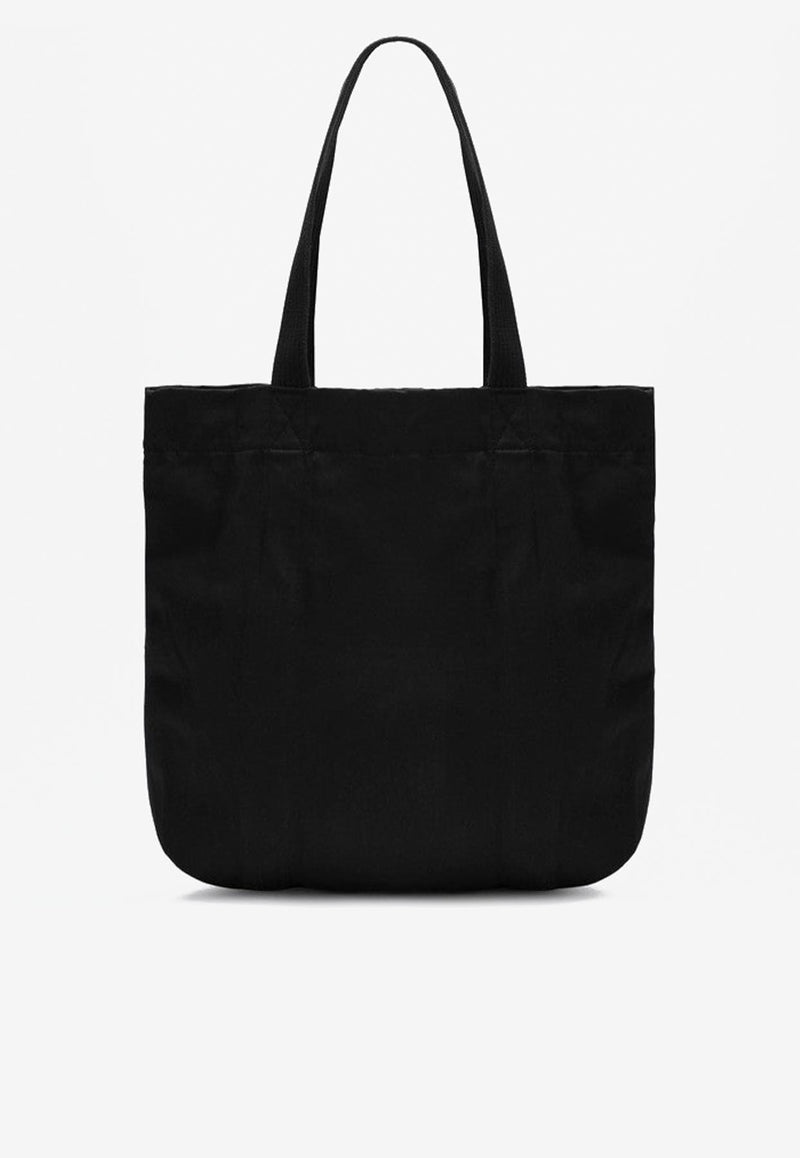 Y-3 Logo Embroidered Canvas Tote Bag Black JJ3957CO/R_ADIDY-BT