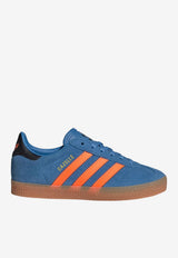 Adidas Kids Boys Gazelle Low-Top Sneakers Blue JP7129_BLUE MULTI
