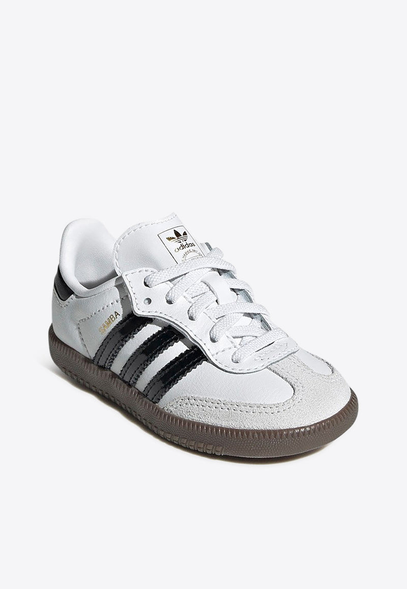 Adidas Kids Babies Samba OG Low-Top Sneakers White JQ2848LE/R_ADIDS-FC