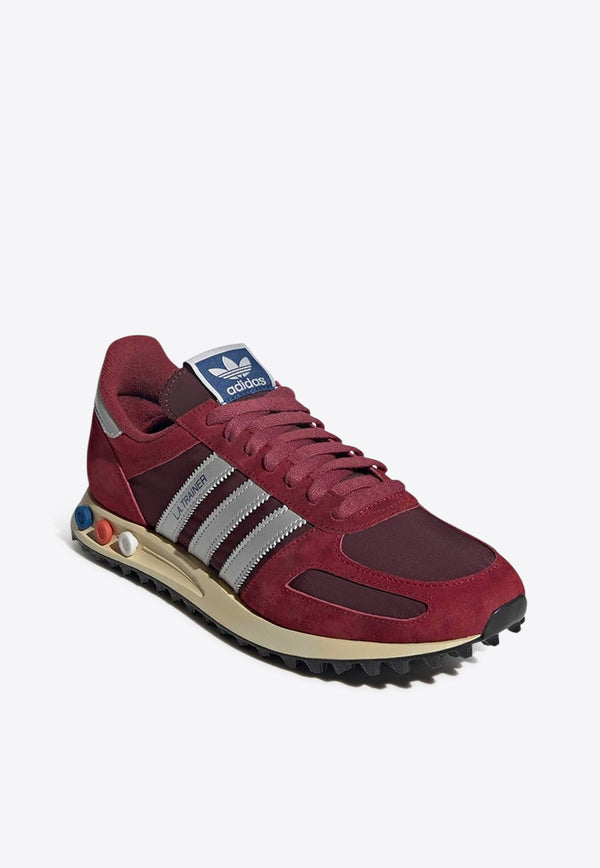 Adidas Originals LA OG Leather Running Sneakers Burgundy JQ5715SUE/R_ADIDS-NS_604-8