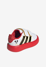 Adidas Kids Baby Boys X Disney Mickey Mouse Grand Court Shoes White JQ8070_WHITE