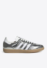 Adidas Originals Samba OG Metallic Low-Top Sneakers Silver JR0035LE/R_ADIDS-SF