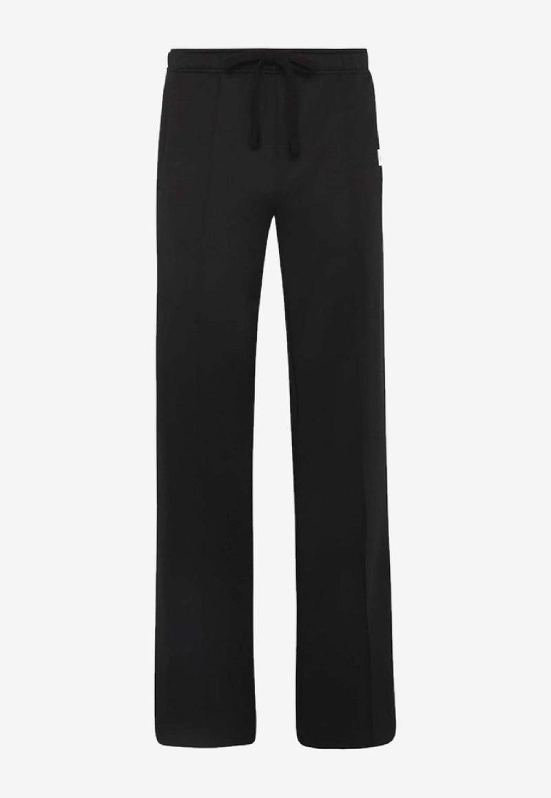 JW Anderson Straight-Leg Pintuck Track Pants Black JR0051_BLACK