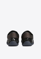 Adidas Originals X Wales Bonner Karintha Sequined Low-Top Sneakers Black JR0259SUE/Q_ADIST-CB
