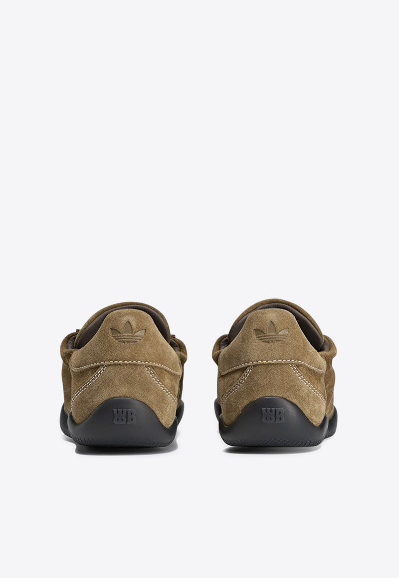 Adidas Originals X Wales Bonner Karintha Suede Low-Top Sneakers Brown JR0268SUE/Q_ADIST-SE