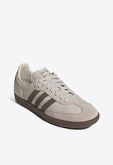 Adidas Originals Samba OG Leather Low-Top Sneakers Beige JR0893LE/R_ADIDS-AM_604-7
