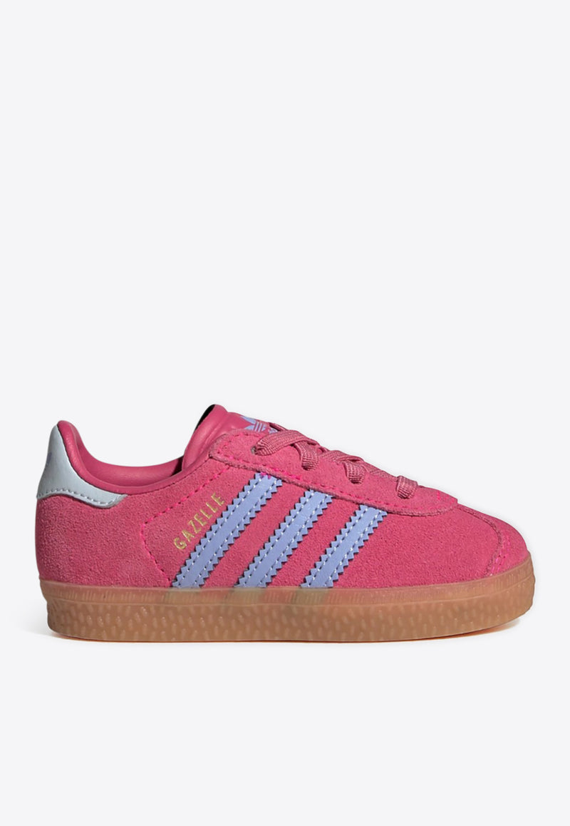 Adidas Kids Babies Gazelle Low-Top Suede Sneakers Pink JR5938SUE/R_ADIDS-SB
