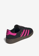 Adidas Originals Muenchen Low-Top Suede Sneakers Black JS4000SUE/R_ADIDS-CL