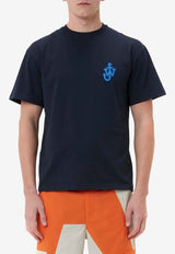 JW Anderson Anchor Patch T-shirt  Navy JT0061_PG0772_888