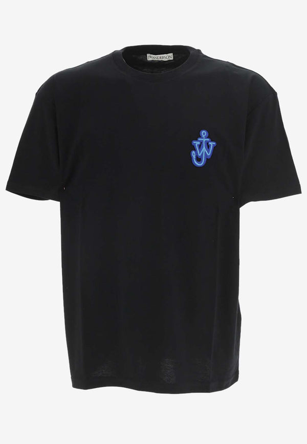 JW Anderson Anchor Patch T-shirt  Black JT0061_PG0772_999