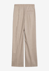 Loulou Studio Wool-Blend Wide-Leg Pants Beige JUNOWO/P_LOULO-BE