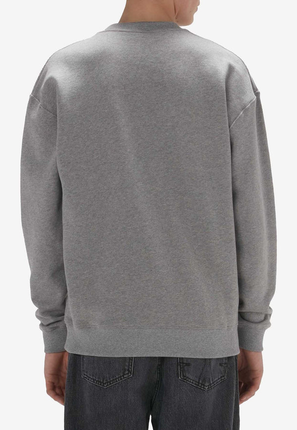 JW Anderson Puffin Embroidered Sweatshirt Gray JW0188_PG1632_945