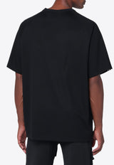 Y-3 Signature Stripes Crewneck T-shirt Black JW7352CO/R_ADIDY-BLK