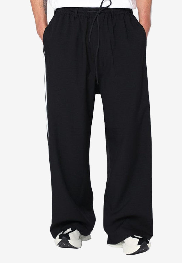 Y-3 Signature Stripes Track Pants Black JW7353PL/R_ADIDY-BLK
