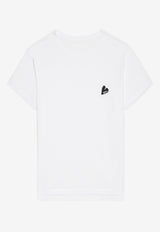 Zadig & Voltaire Marta Embroidered Heart T-shirt White JWTS02781_WHITE
