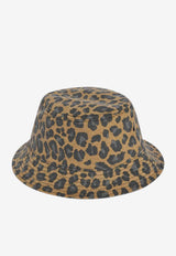 Adidas Originals Leopard Print Bucket Hat Brown JX0603PL/R_ADIDS-BB