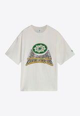 Adidas  X Brain Dead Graphic Print T-shirt White JY8688CO/R_ADIST-CW