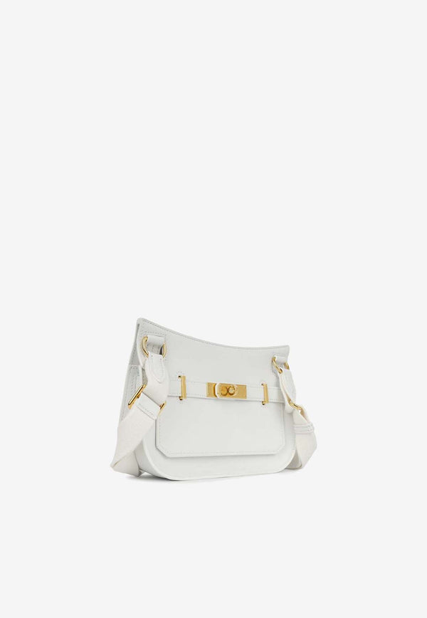 Hermès Mini Jypsiere in New White Swift Leather with Gold Hardware