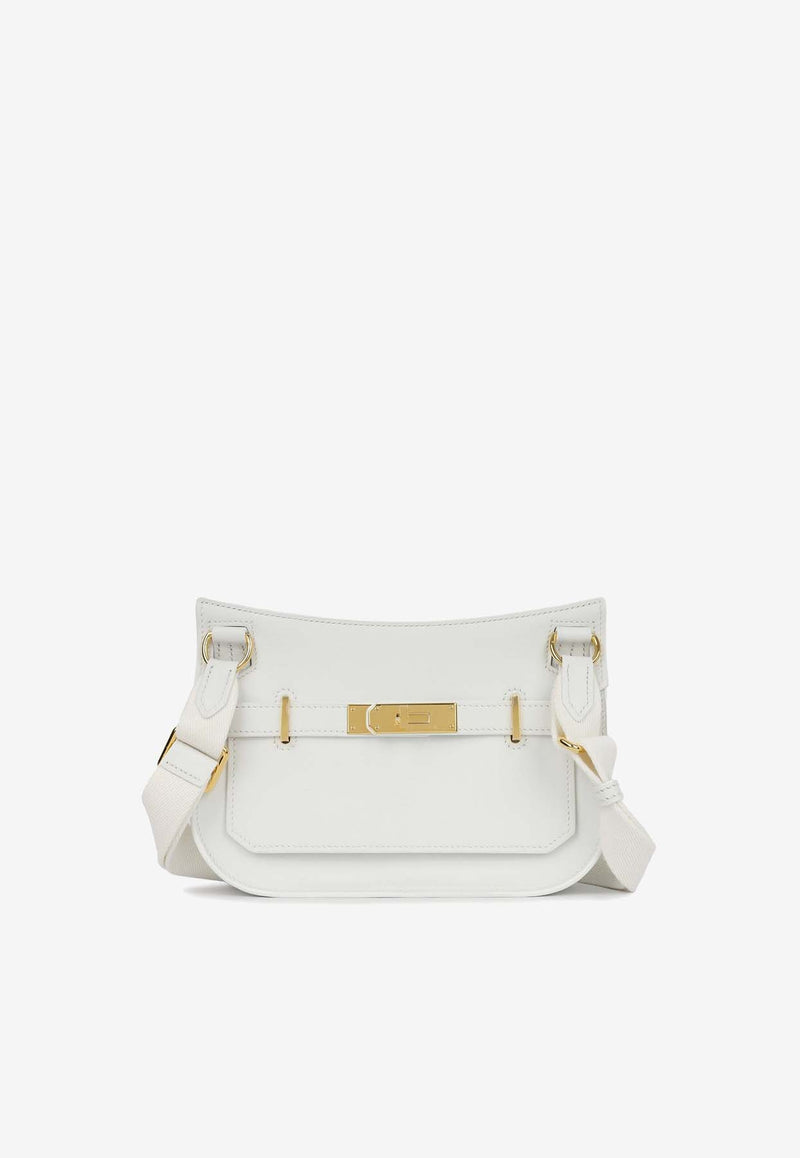 Hermès Mini Jypsiere in New White Swift Leather with Gold Hardware