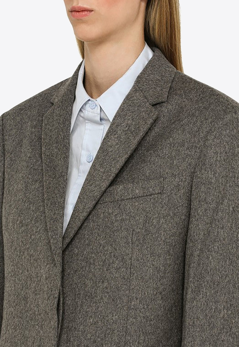 Calvin Klein Wool Tailored Blazer Gray K20K205961WO/N_CALVK-P9W
