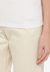 Calvin Klein Logo Patch Rib Knit Tank Top White K20K206406MO/O_CALVK-YAF