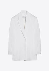 Calvin Klein Single-Breasted Tailored Blazer White K20K206446CO/O_CALVK-YAF