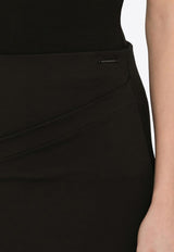 Calvin Klein Midi Wrap Skirt Black K20K206808CO/O_CALVK-BEH