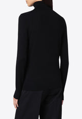 Calvin Klein Ribbed Wool Turtleneck Sweater Black K20K207449WO/P_CALVK-BEH